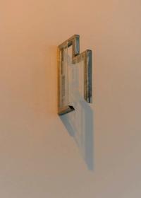 Engraving on Glass, Steel Frame | DER GREIF