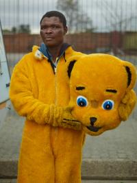 Man from KwaZulu Natal taking a break of work, Secunda old mall, 2024 | DER GREIF