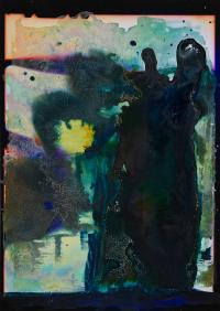 "A Higher Place," Chemigram / C-Print, 2023 | DER GREIF