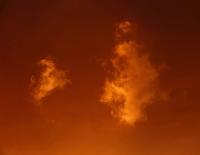Hugh Fox, "Seeing the familiar: Red Sky", 2017. | DER GREIF