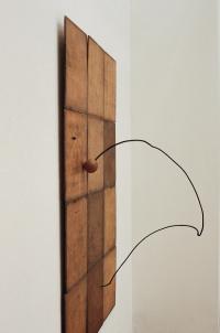 Wooden Bocce on a Stick Meets Stone Marble on Wood Panels | DER GREIF