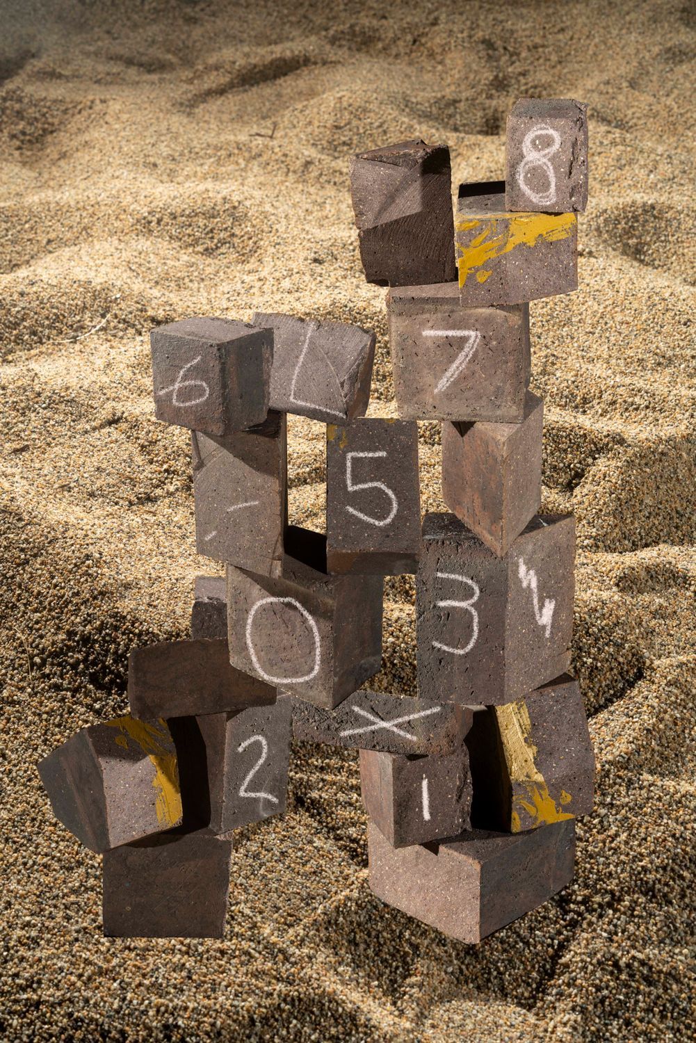 "Laid These Bricks...?? They're Stacked!?" from the series "A "Thing" Like You and Me" — Anton Kuehnhackl