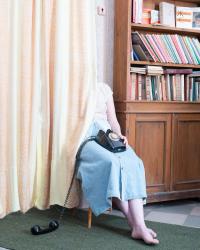 "Talk" from the series "Time smells like Peonies," Ivanovo, Russia, 2022 | DER GREIF