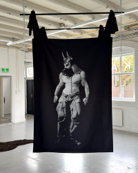 Intallation view of "Bones of Graphene, Skin of Kevlar" by Julius Thissen | DER GREIF