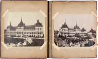 Anonymous, Thailand (views of the King’s palace), collected by an American missionary, ca. 1880-1890s, 26 albumen papers, album (leather with gold embossing and pictures), Münchner Stadtmuseum, photography collection, Inv. Nr. FM-83/622 | DER GREIF