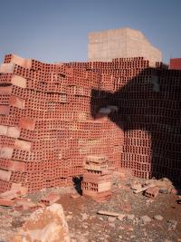 MAryam Touzani, "Brick wall with donkey shadow" | DER GREIF