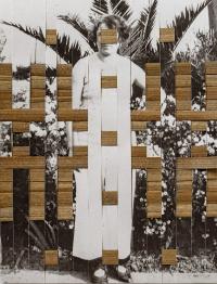 Untitled (Auntie with Palm), Archival Pigment Print and Palm, 2025 | DER GREIF