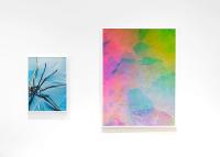 Installation view, Jeremy Knowles, "Quitzowstraße", 2019 / Christian Jago, "Summer (Collage #4)", 2023 © Keith Kaselampao | DER GREIF