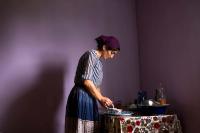 Natela Grigalashvili, Maiko is preparing coffee for her guests, Mountainous, Adjara,Georgia, GE, 2024 | DER GREIF
