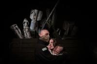 Tatarin and Angelika at Kyiv War Museum. | DER GREIF