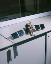 From the series "The earth is a satellite of the moon" | DER GREIF