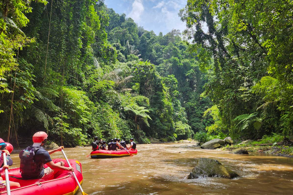 Ayung River White Water Rafting