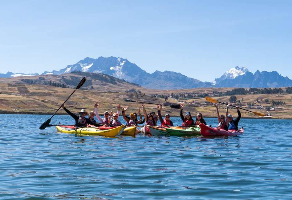 Kayaking at Huaypo Lagoon