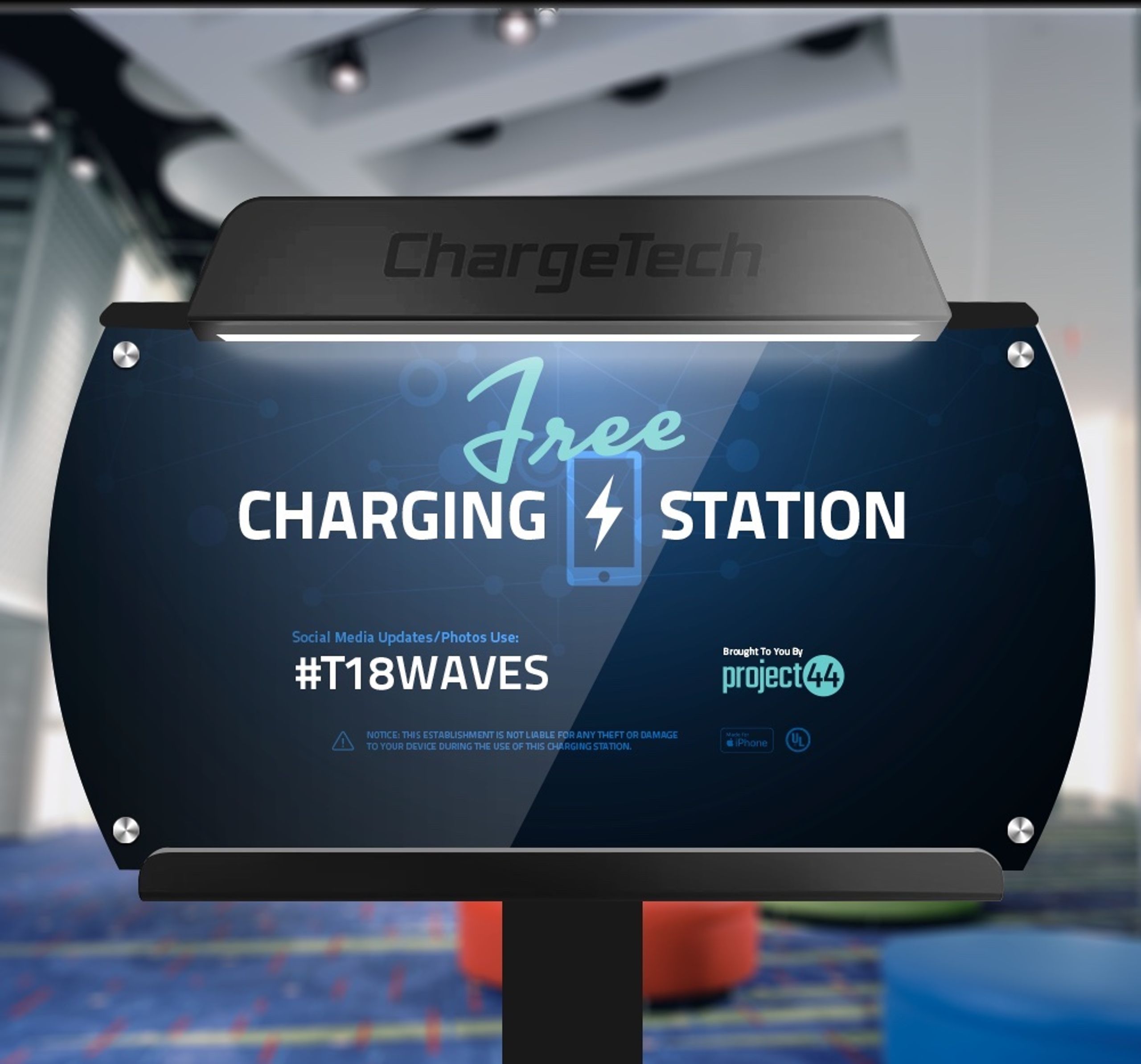 Transparency18 charging-station wrap mockup
