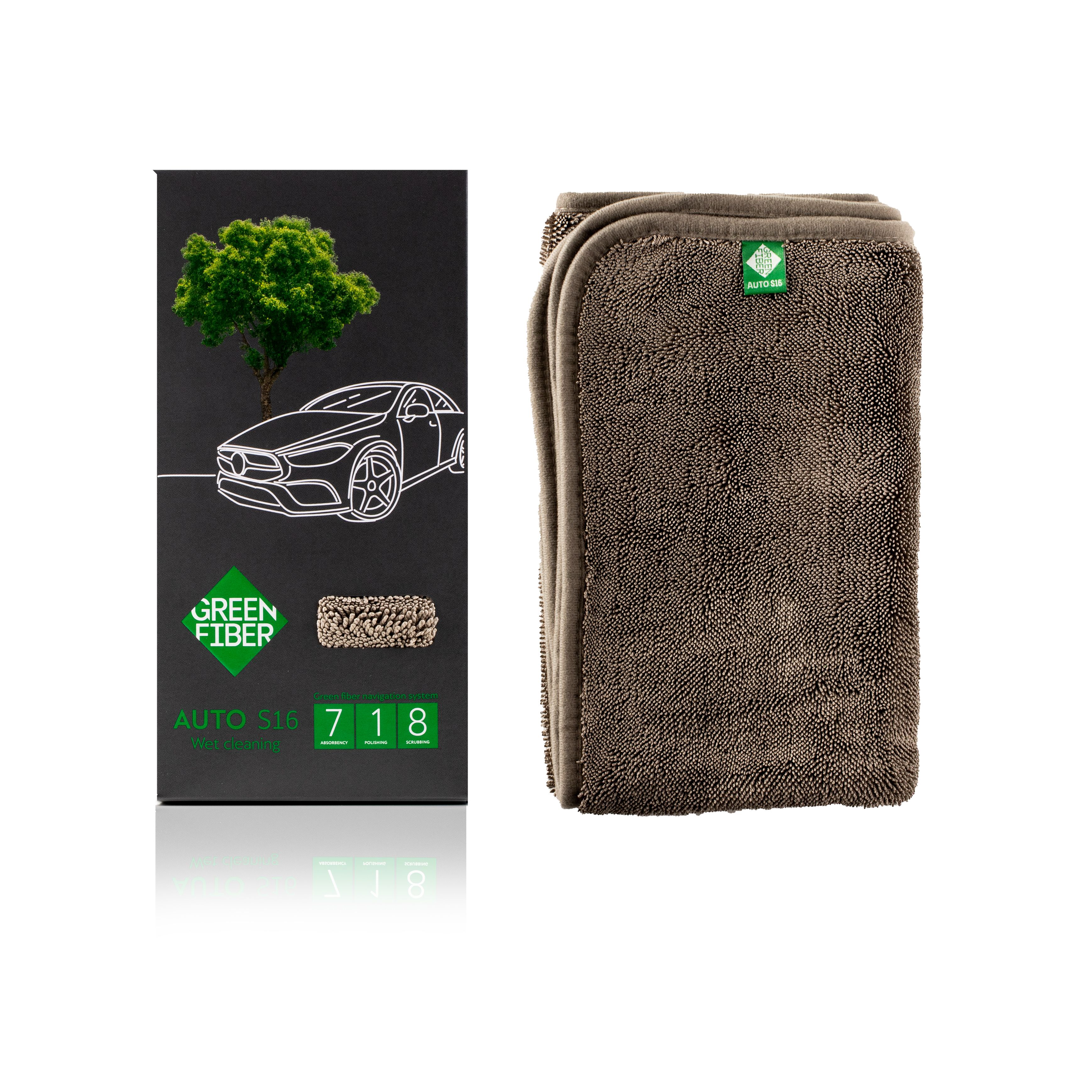 Автополотенце Green Fiber AUTO S16