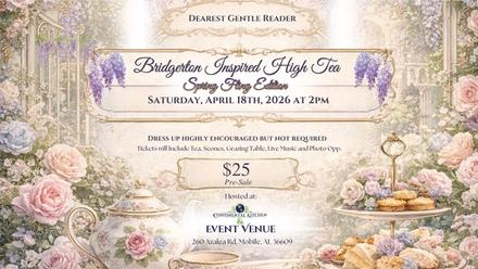 Bridgerton Inspired High Tea-Spring Fling Edition at the Continental Kitchen