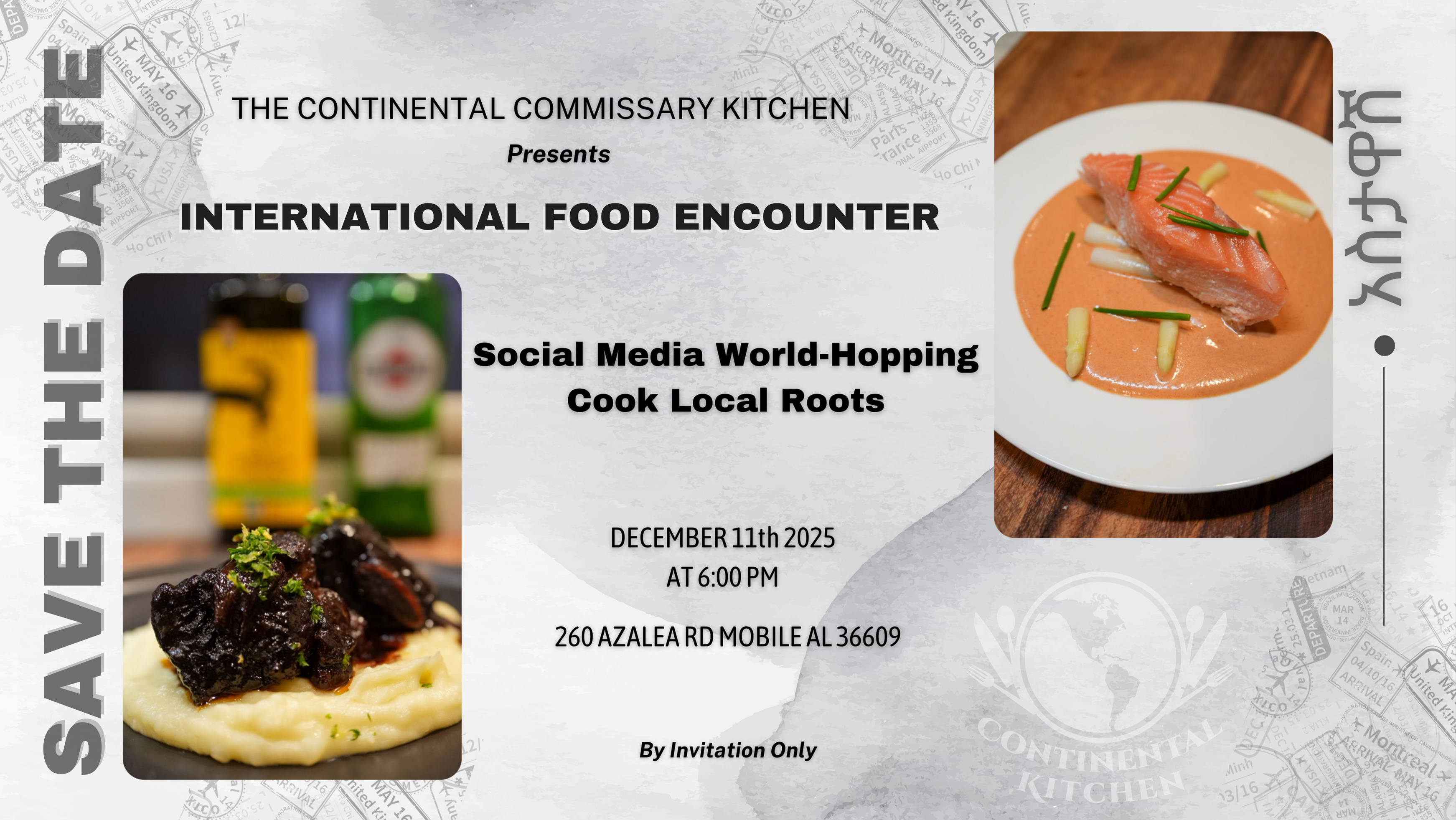 Food Encounter Series: International Flavors at the Continental Kitchen