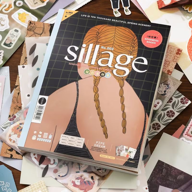 Sillage - Draw Blank (Junk Journal Material Book)