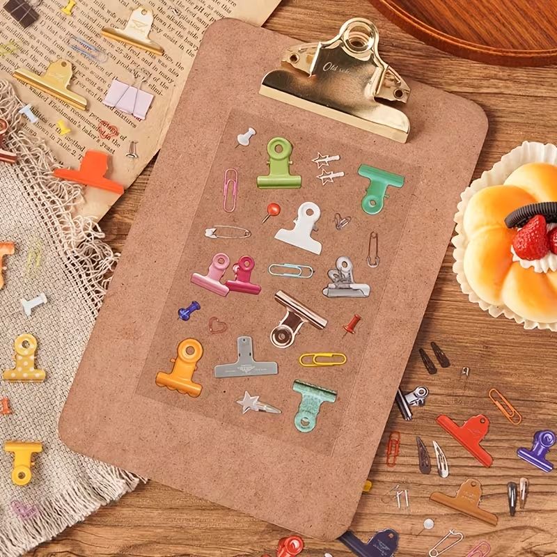 Junk Journal Clip Stickers, 4 sheets