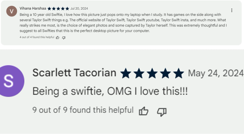 Chrome Store Reviews