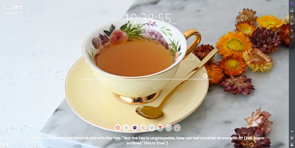 Expand your mind and experience the beauty and Zen power of tea from East to West