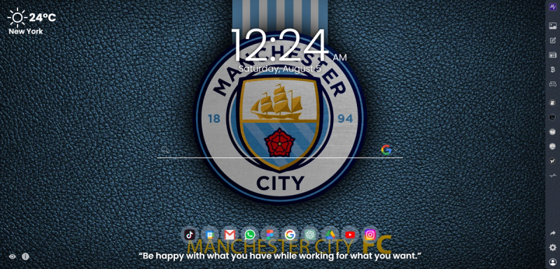 Manchester City Flag