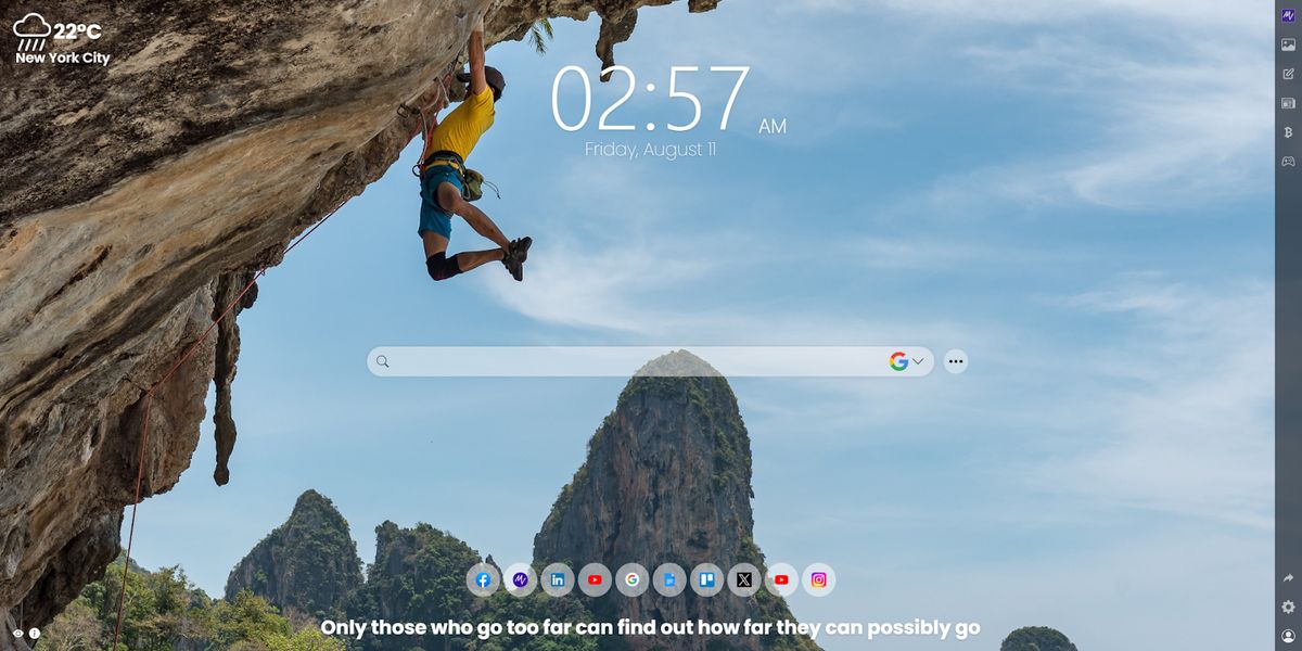 Defying Heights: Exploring the Thrills of Dangerous Outdoor Rock Climbing Through MeaVana Chrome Extension