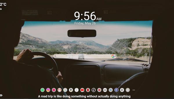 Virtually Experiencing Road Trips through MeaVana Wallpapers