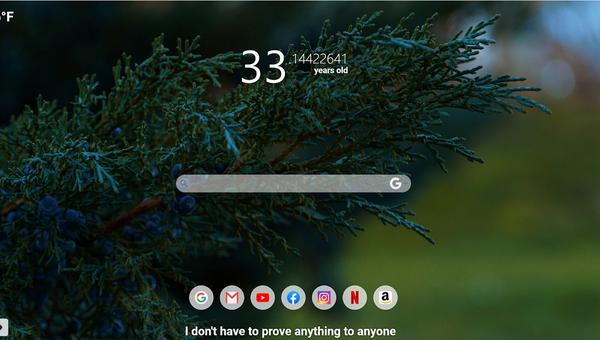 Introducing MeaVana Chrome Extension's Age Counter: Tracking Your Age to the Nanosecond