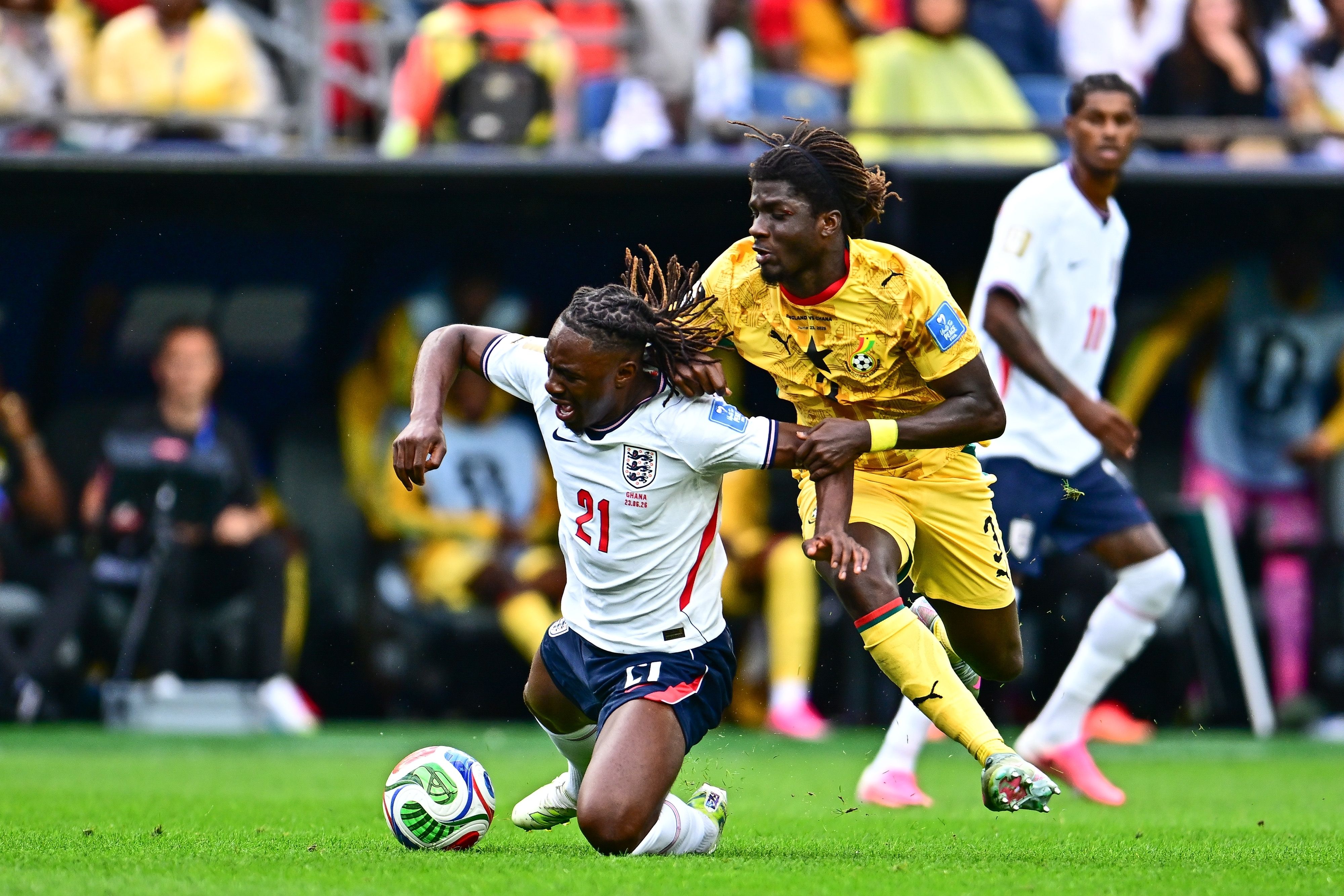Inglaterra empata con Ghana y complica el liderato del Grupo L