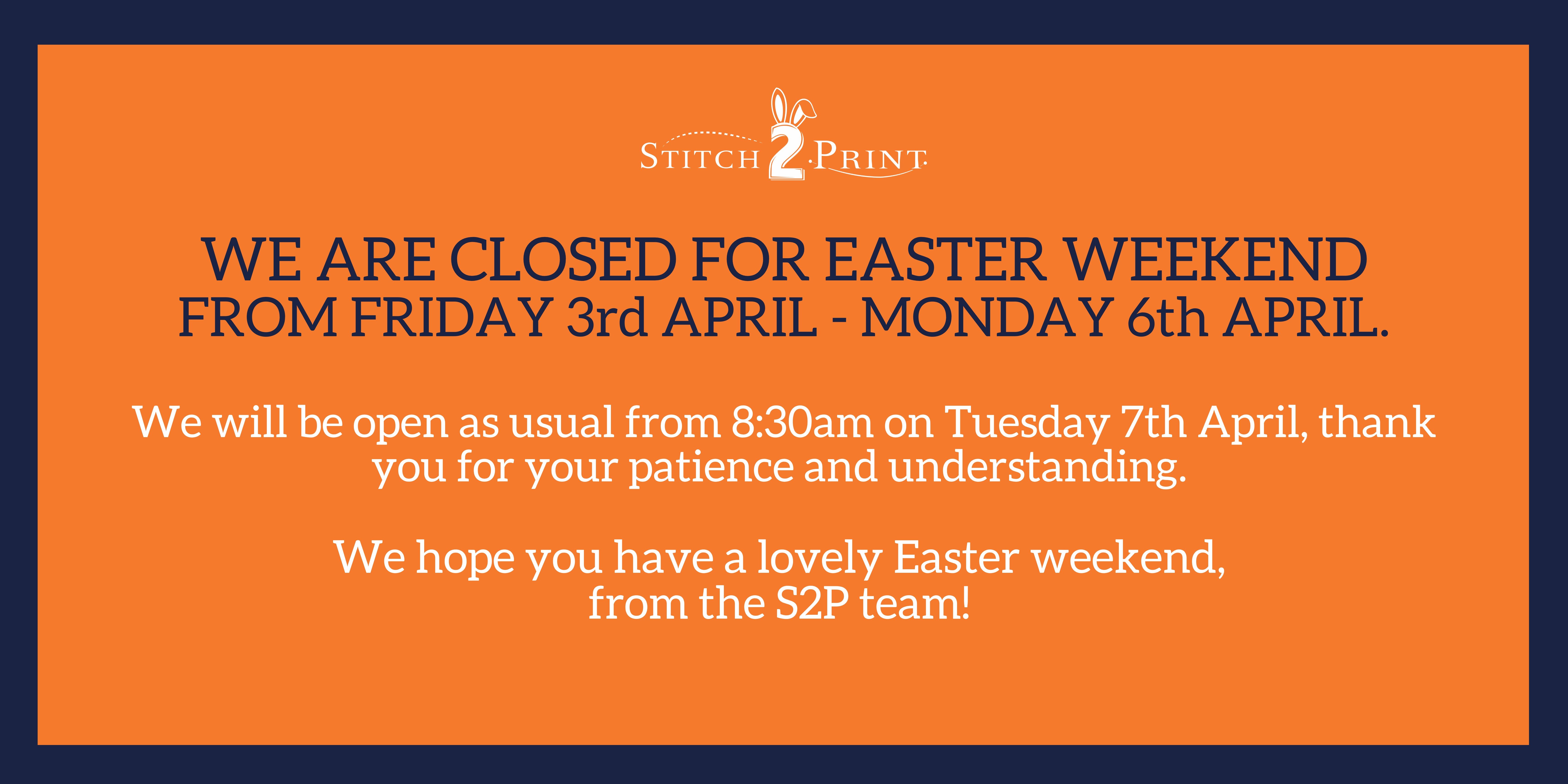 Easter Opening Hours background