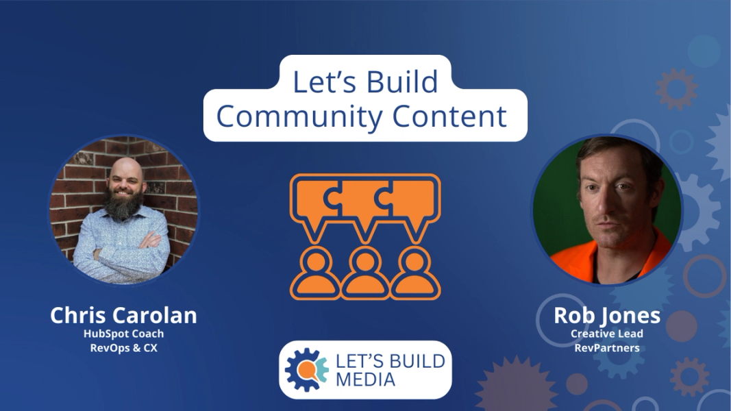 Let's Build Community Content
