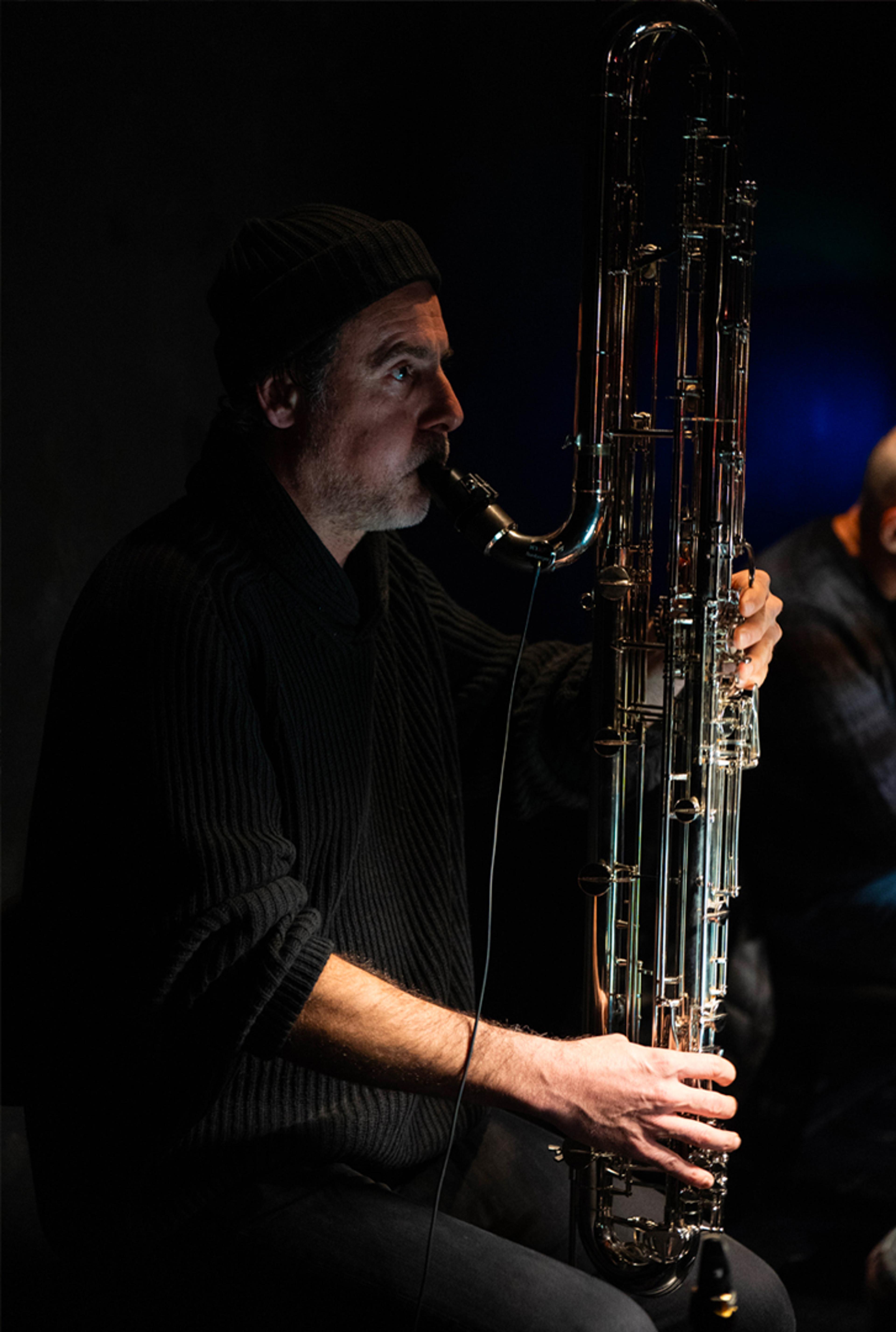 Laurent Bruttin, concert Olga Kokcharova, Genève 2024 ©Morgane Meys