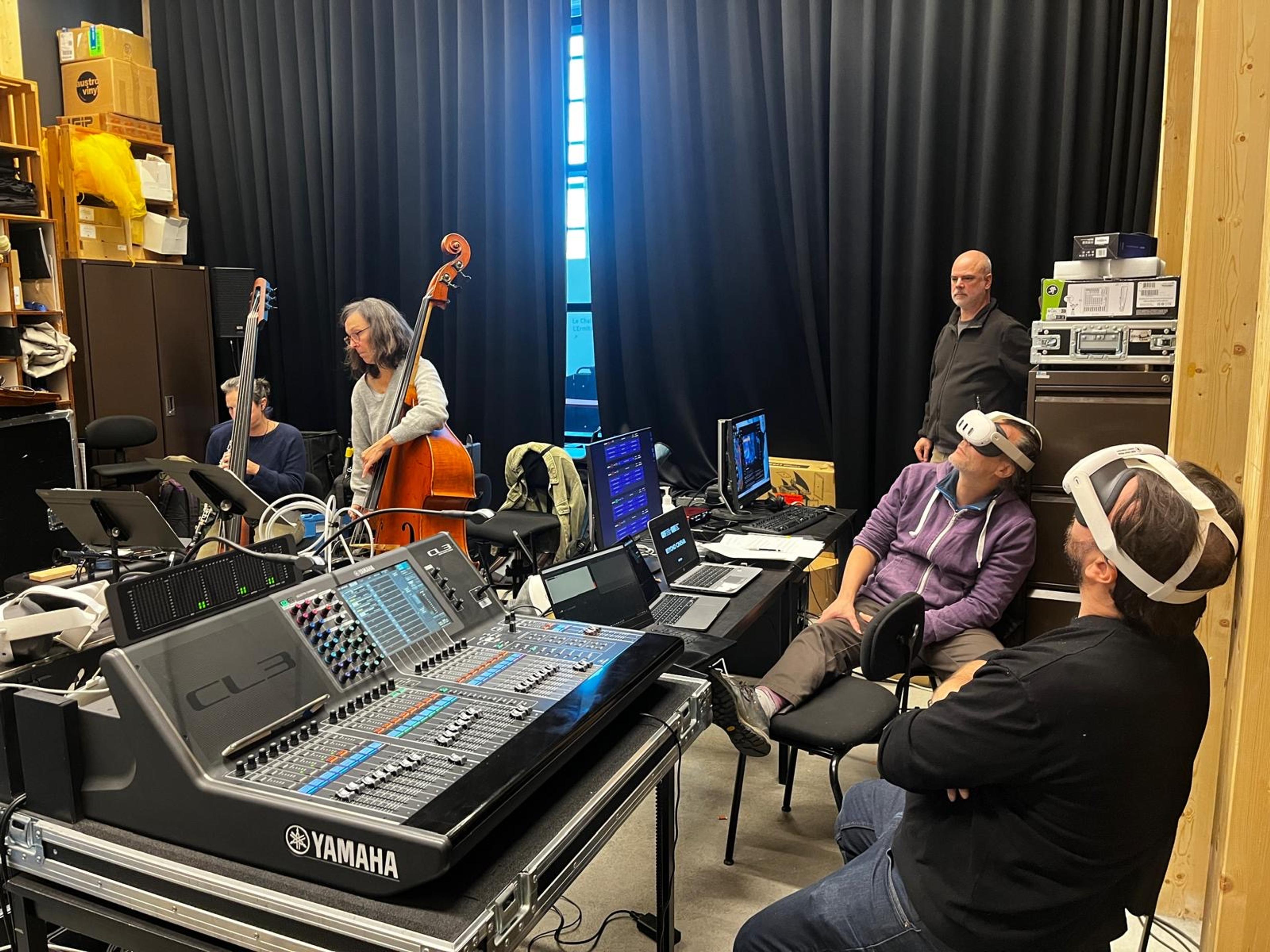 LOCUS SOLUS (Work in progress), Raphaël Raccuia, Nicolas Carrel, Noëlle Reymond, Valentine Collet, Labos de recherche #1, octobre 2025