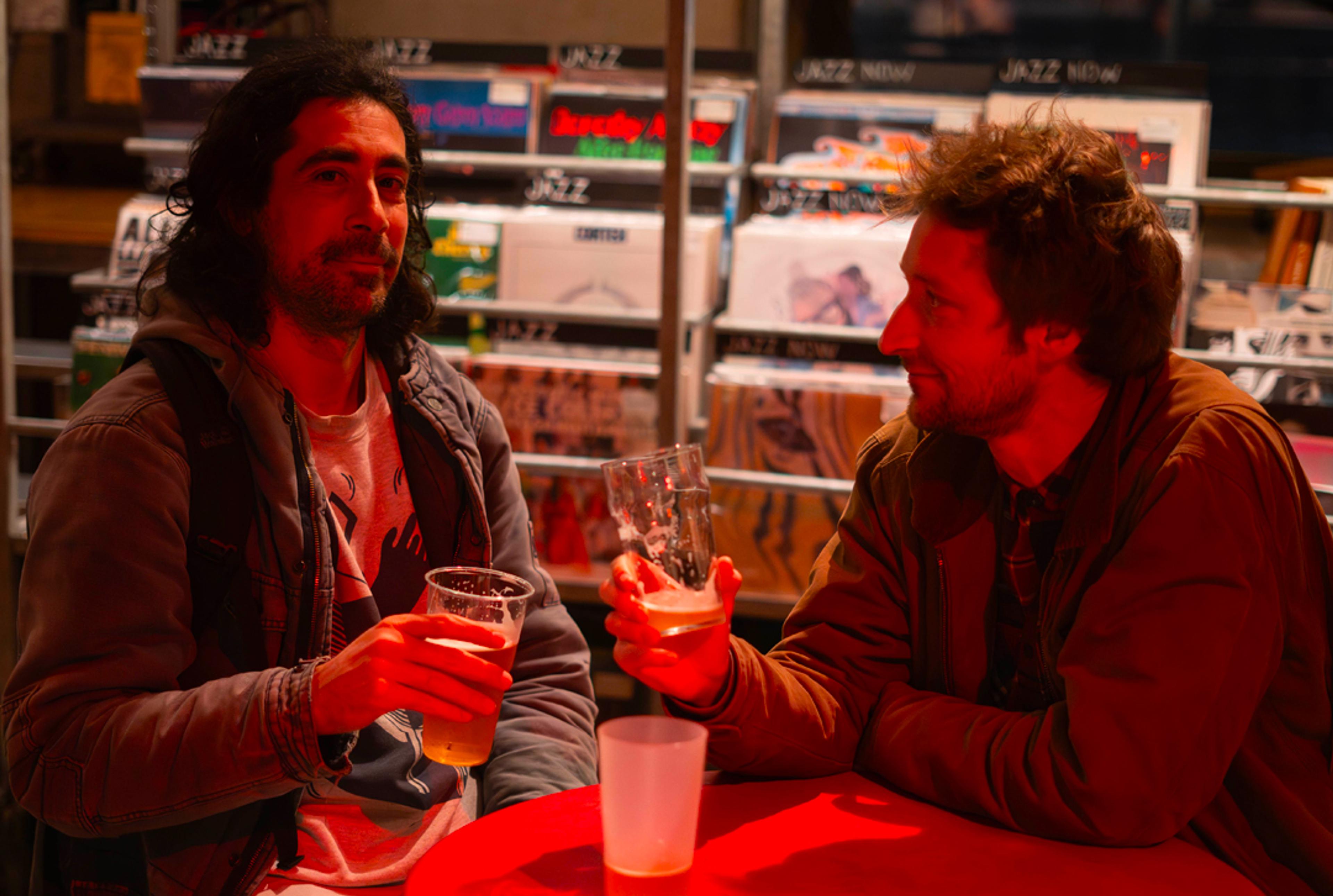 Florian Guex et Maximilian Haft (Contrechamps) ©Morgane Meys
