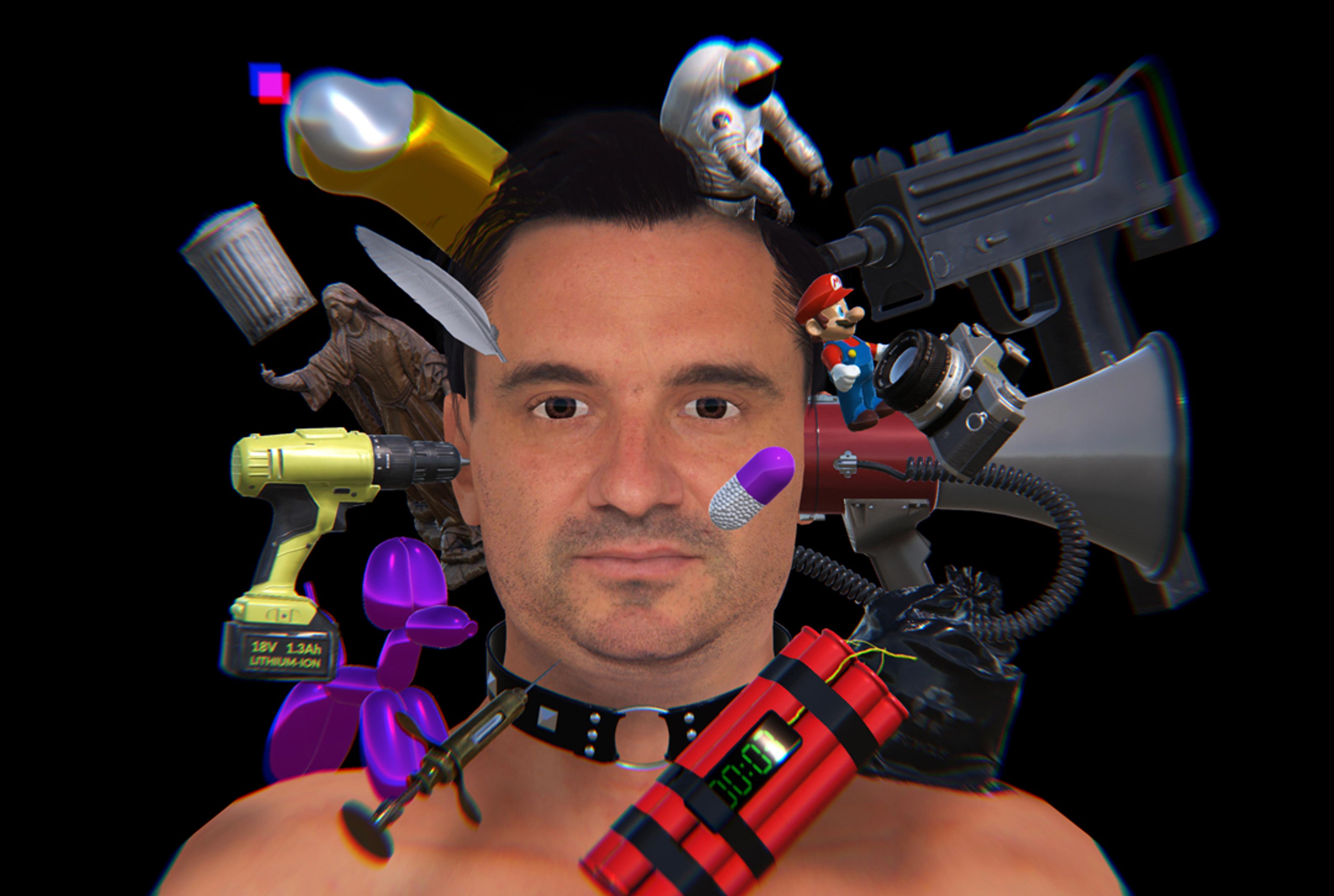 Daniel Zea autoportrait 