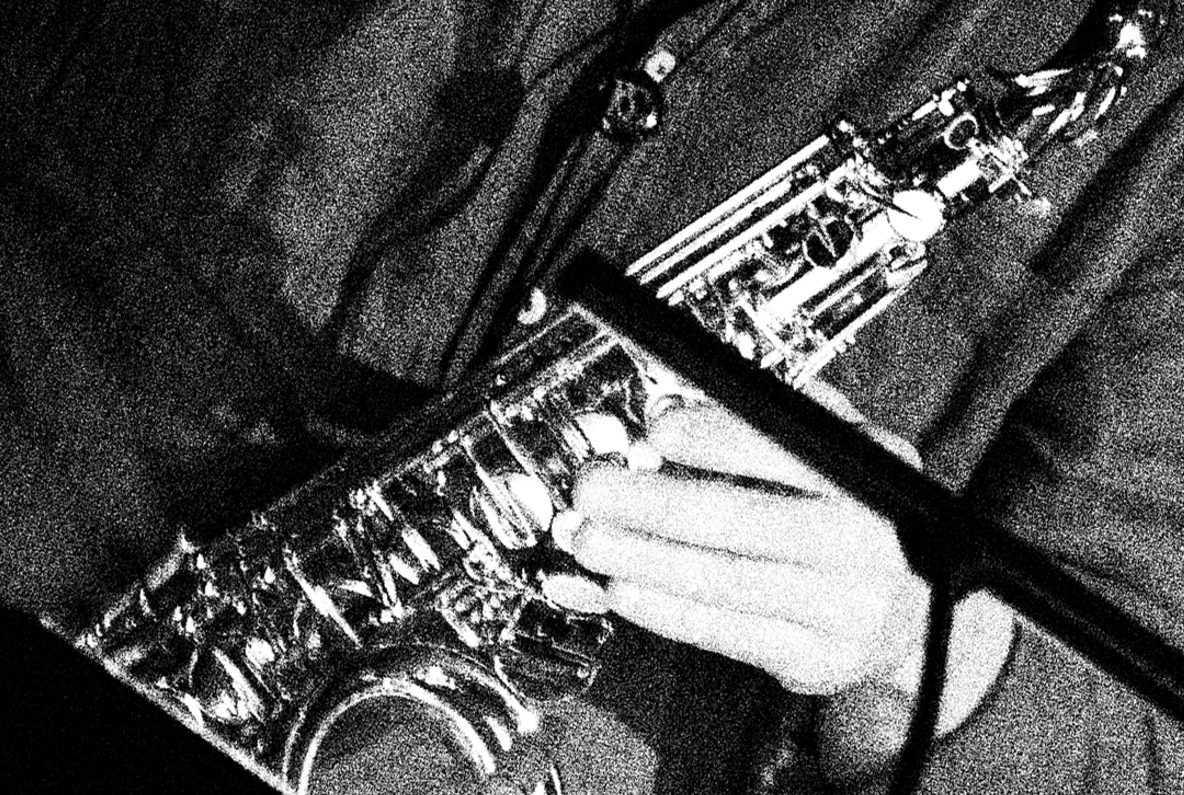 Pierre-Stéphane & sax ©Morgane Meys