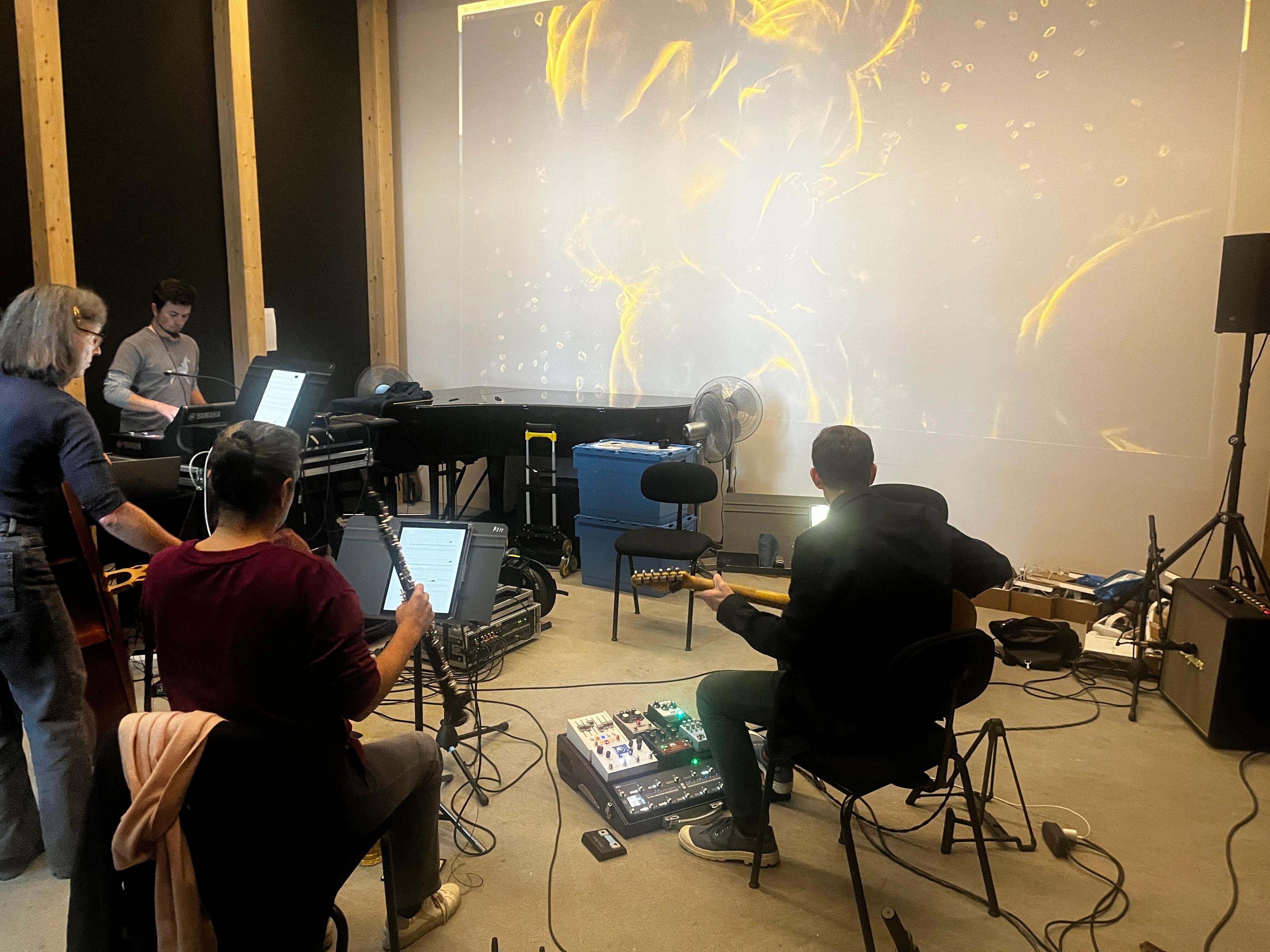 VERTIGES (Work in progress), André Décosterd, Simon Aeschimann, Valentine Collet, Noëlle Reymond, Labos de recherche #1, octobre 2025