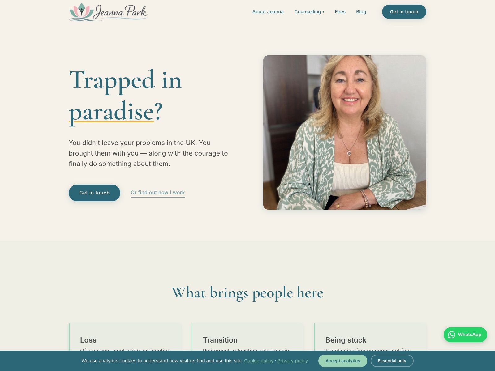 Jeanna website