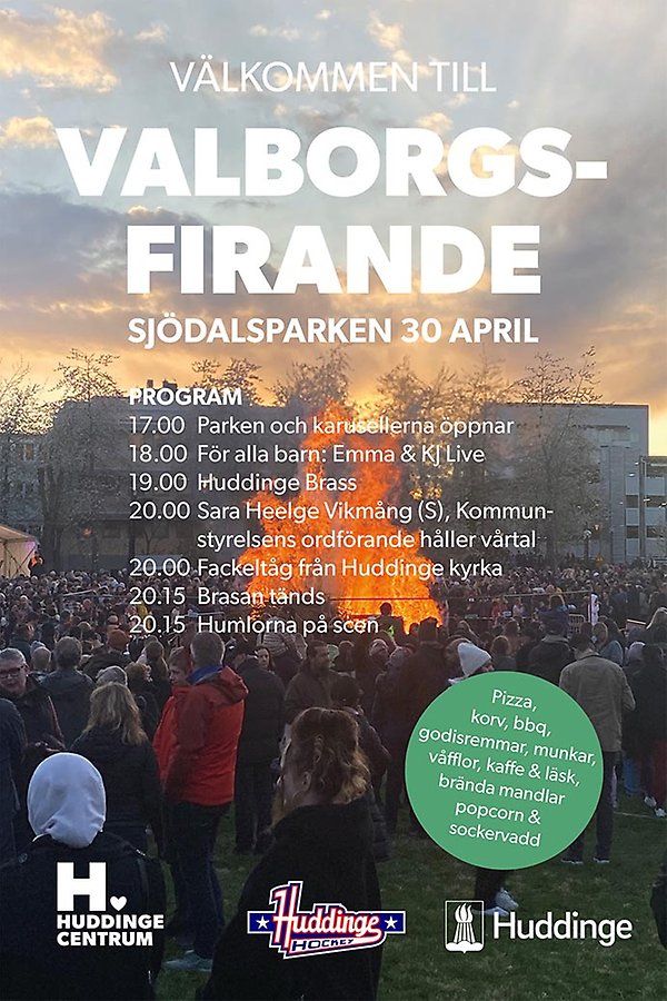 Fira valborg i Sjödalsparken – här är hela programmet