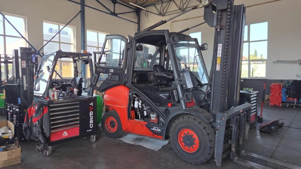 Linde H50D - deaktivace DPF 