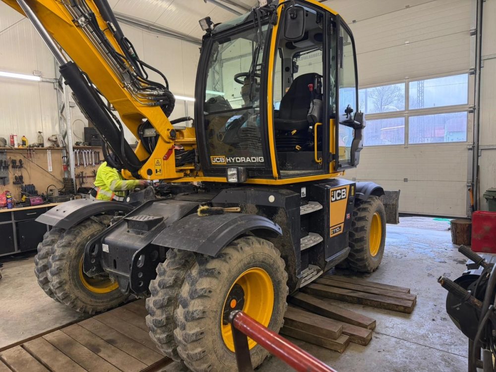 JCB Hydradig - deaktivace SCR