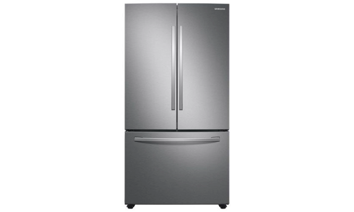 Samsung 28 cu. ft. Large Capacity 3-Door French Door Refrigerator with ...