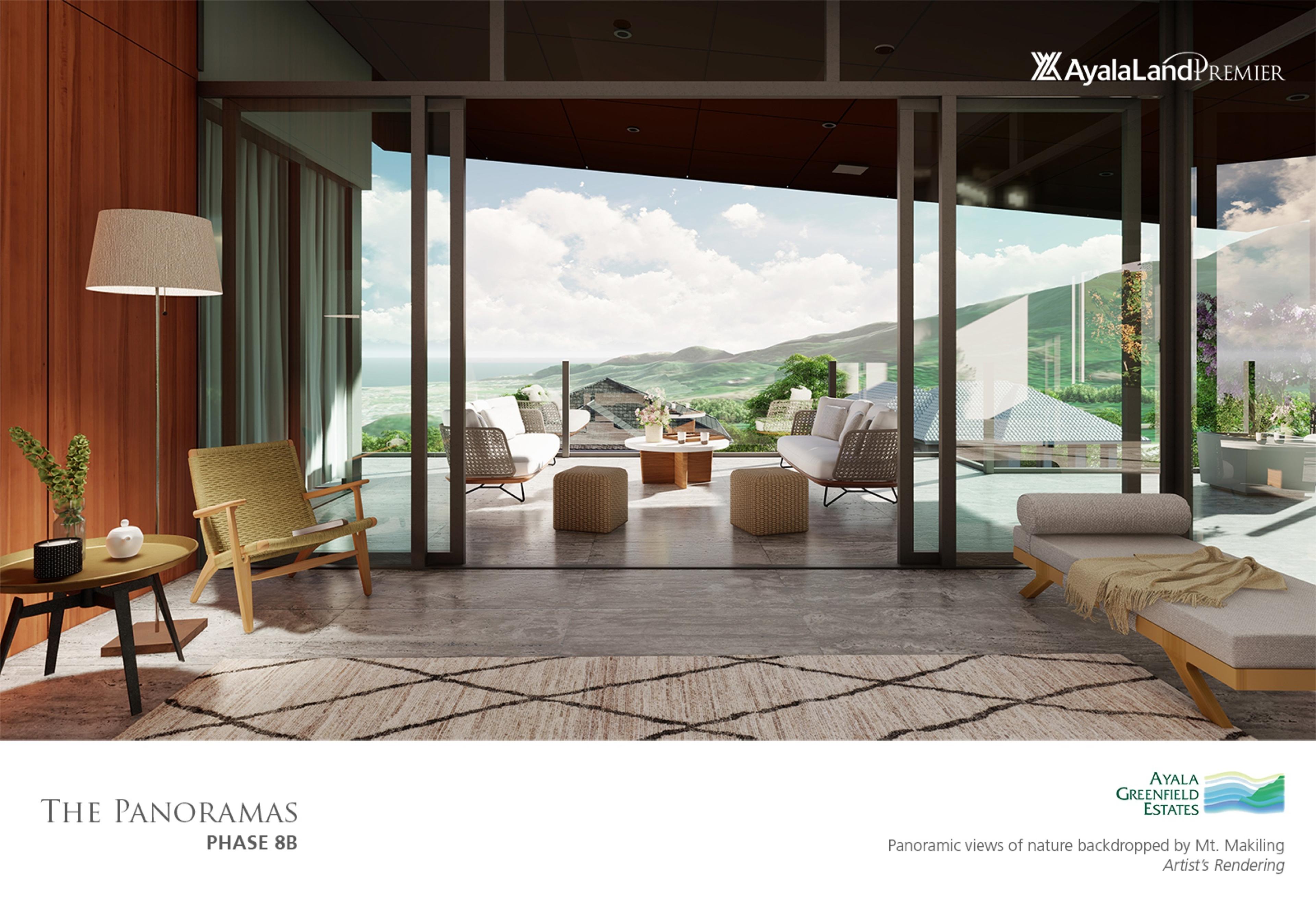 Residential lots at The Panoramas, phase 8B of Ayala Greenfield Estates, Calamba, Laguna