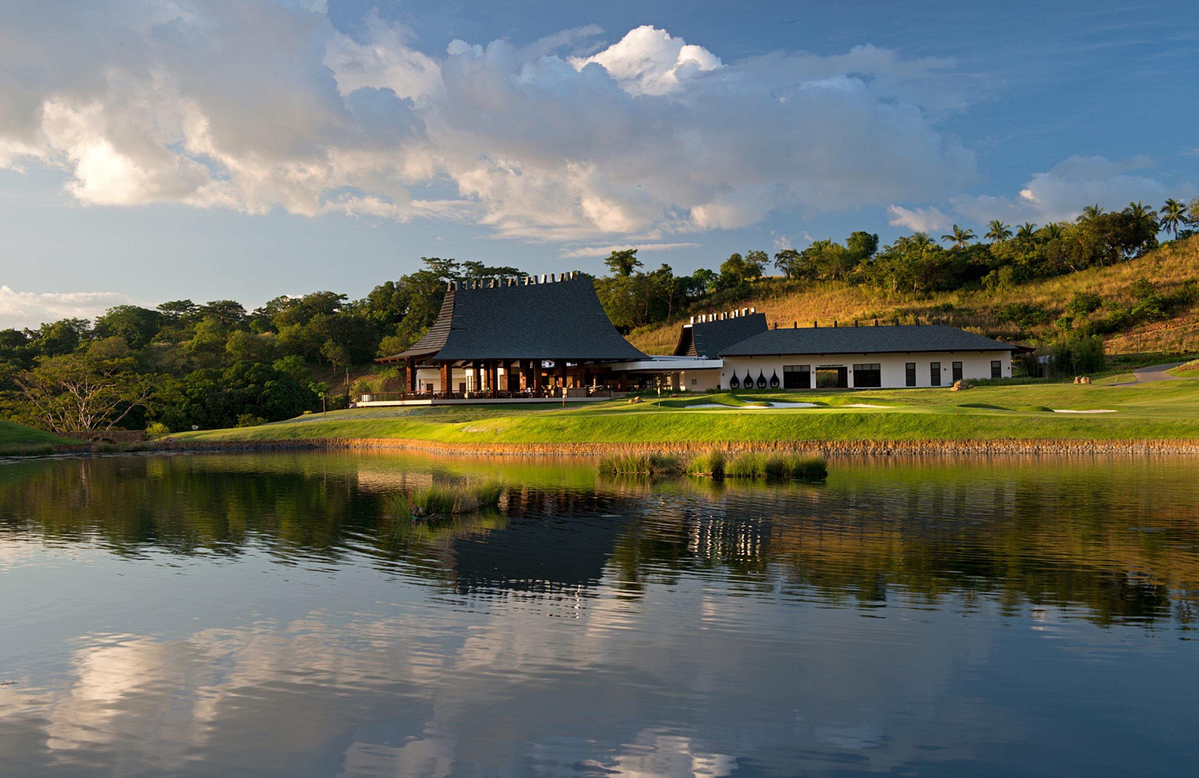 The golf pavilion at Anvaya Cove, Morong, Bataan