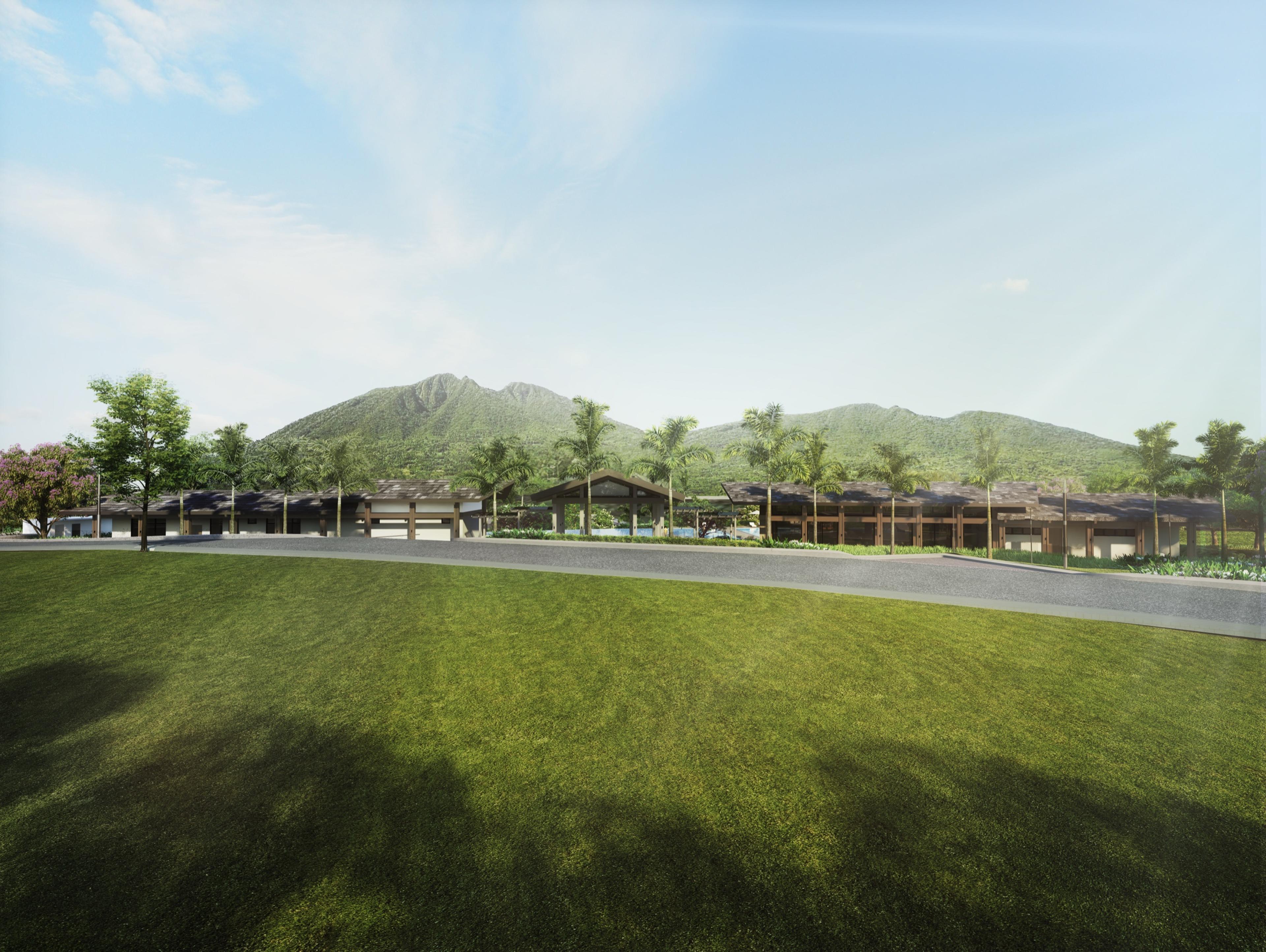 Render of the clubhouse at South Palmgrove, Lipa, Batangas