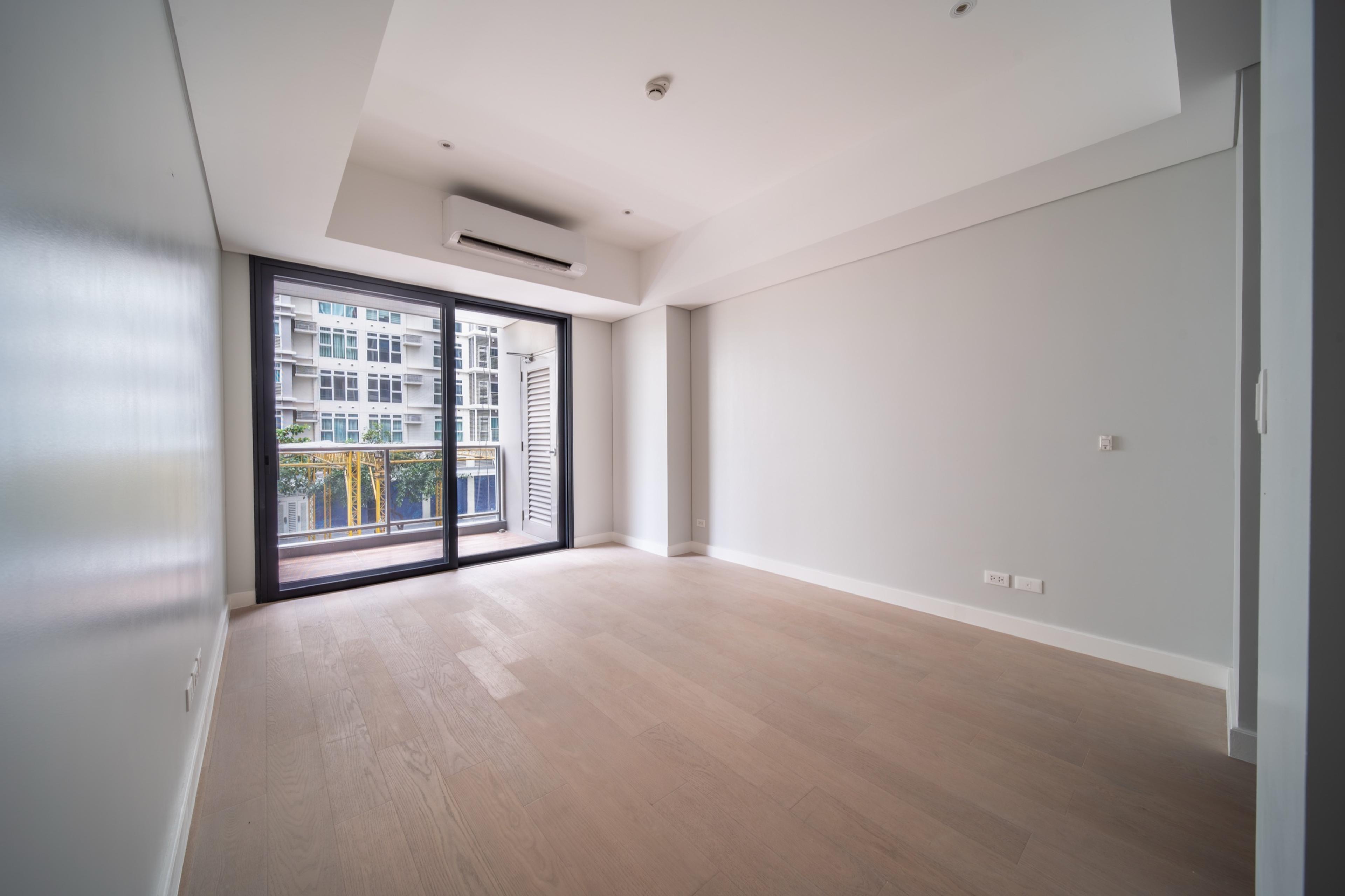 Two-bedroom unit at Gardencourt Residences, master bedroom, Taguig City