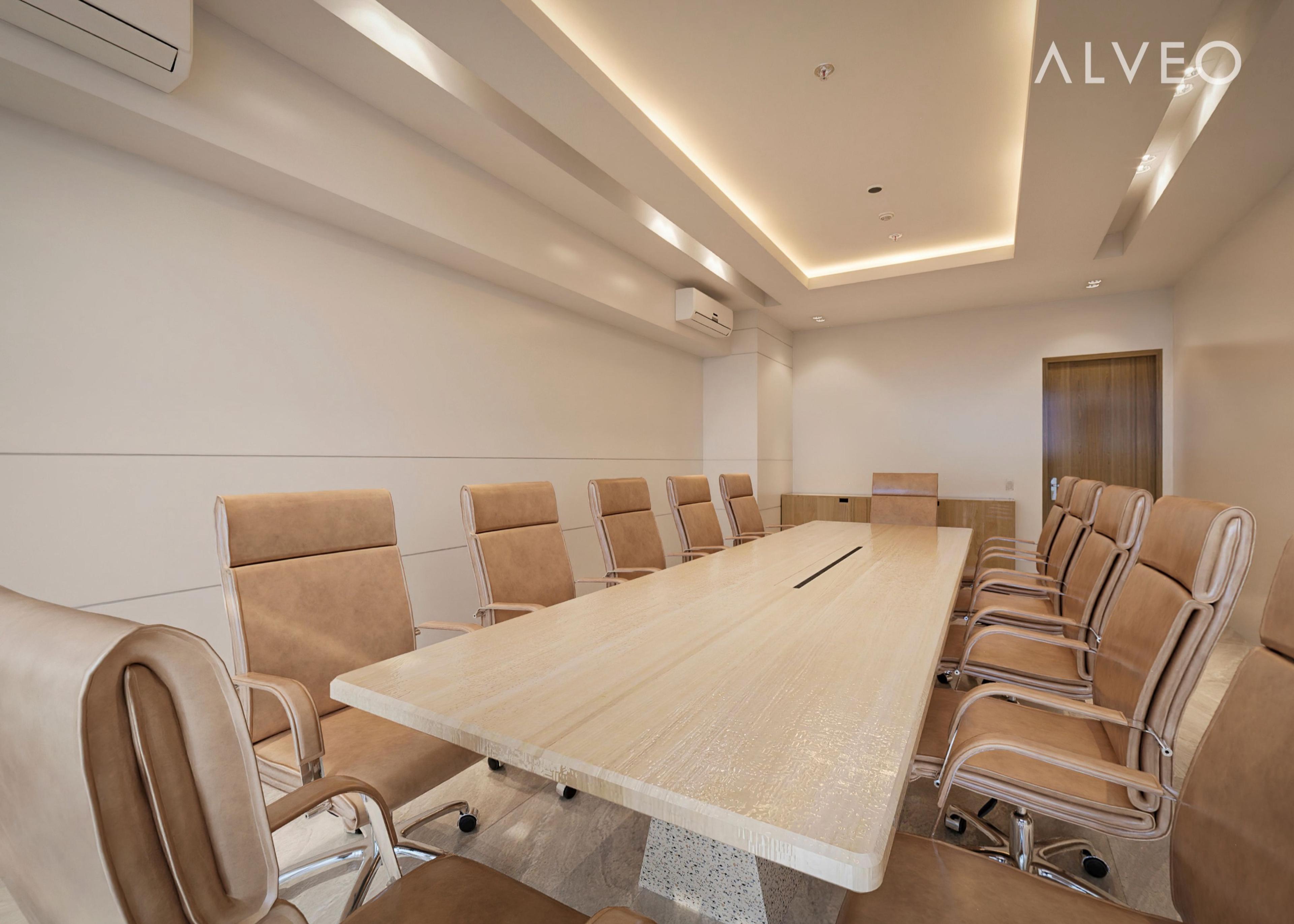 Render of the function room at Astela Towers, Makati City