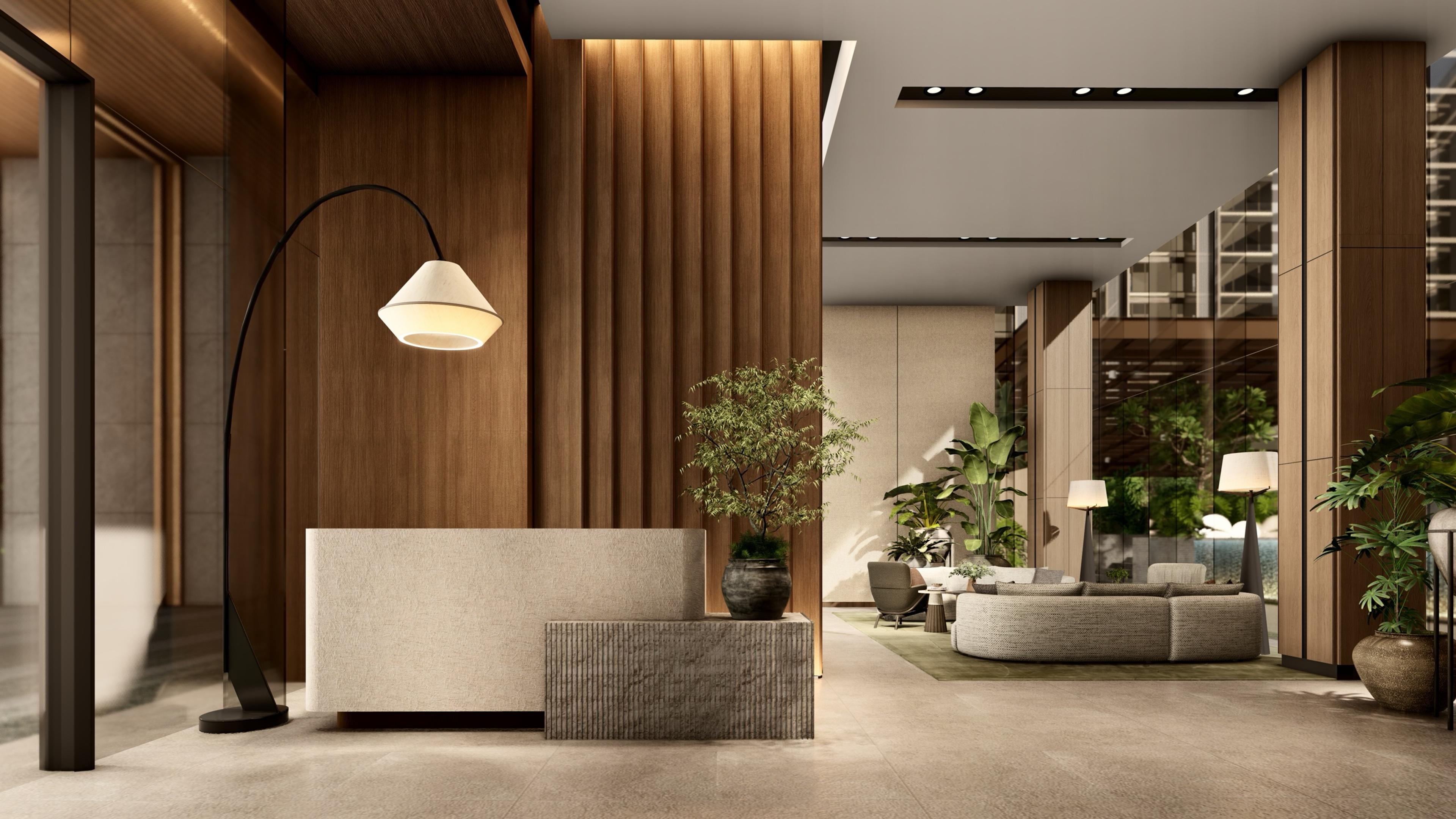Render of the garden pavilion at Gardencourt Residences, Taguig City
