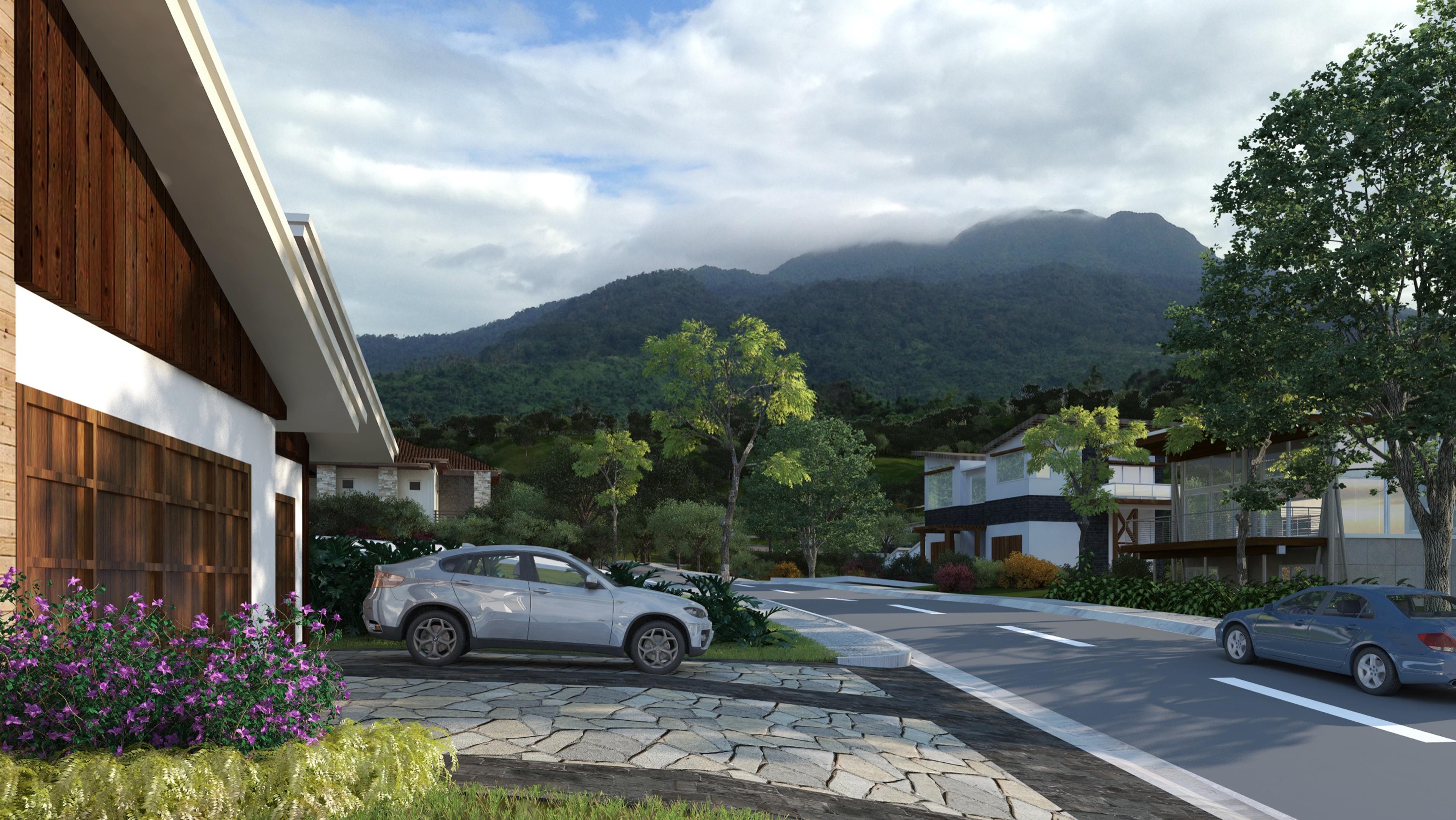 A view across the rolling terrain of Ayala Greenfield Estates, Calamba, Laguna